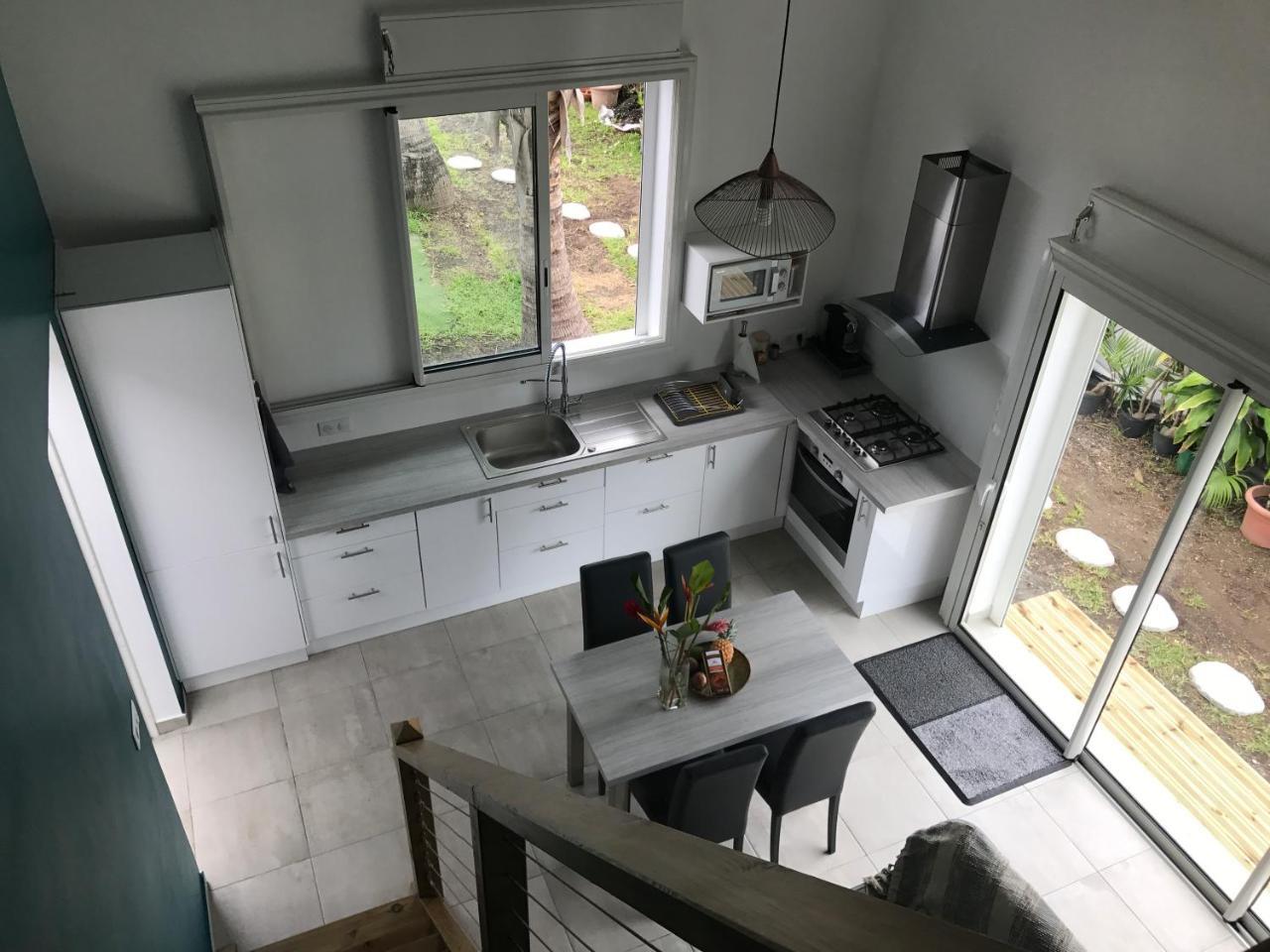 Bras-Panon: Maison Avec Vue Et Piscine 1-4 Pers. Exterior foto